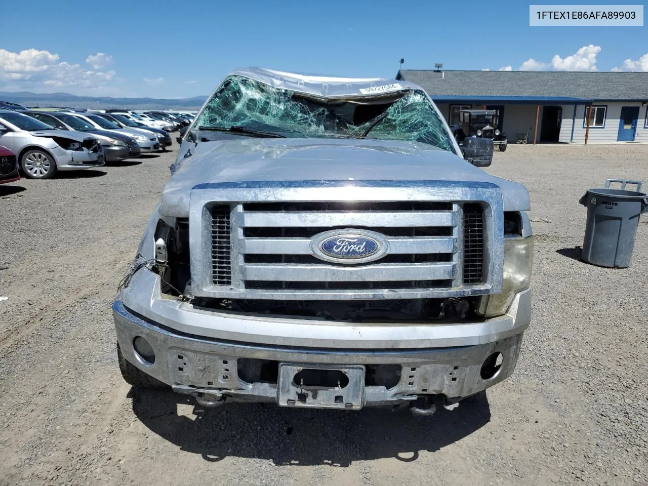 2010 Ford F150 Super Cab VIN: 1FTEX1E86AFA89903 Lot: 59727584