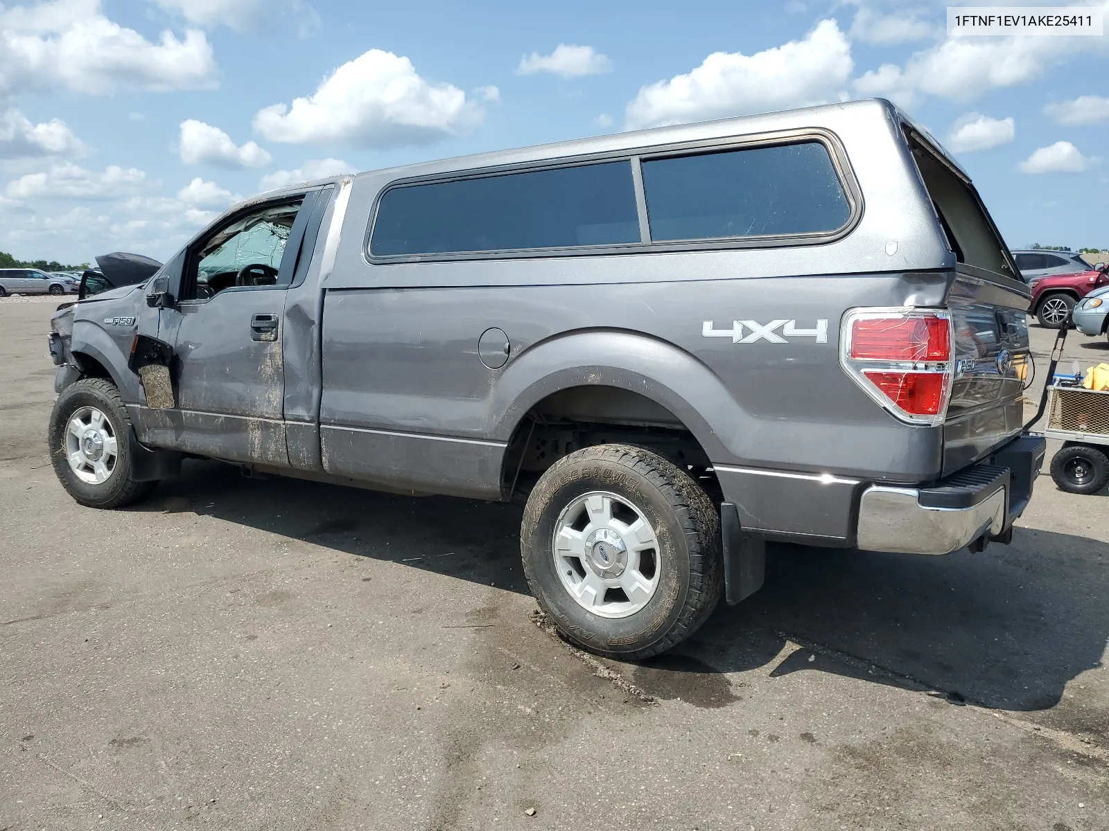 2010 Ford F150 VIN: 1FTNF1EV1AKE25411 Lot: 62546744