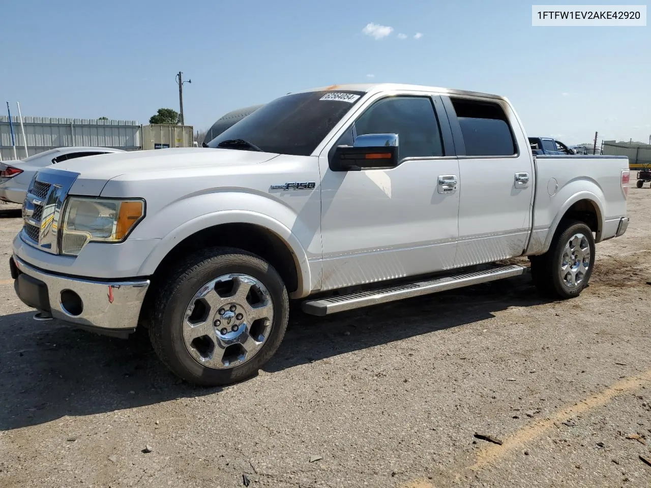 1FTFW1EV2AKE42920 2010 Ford F150 Supercrew