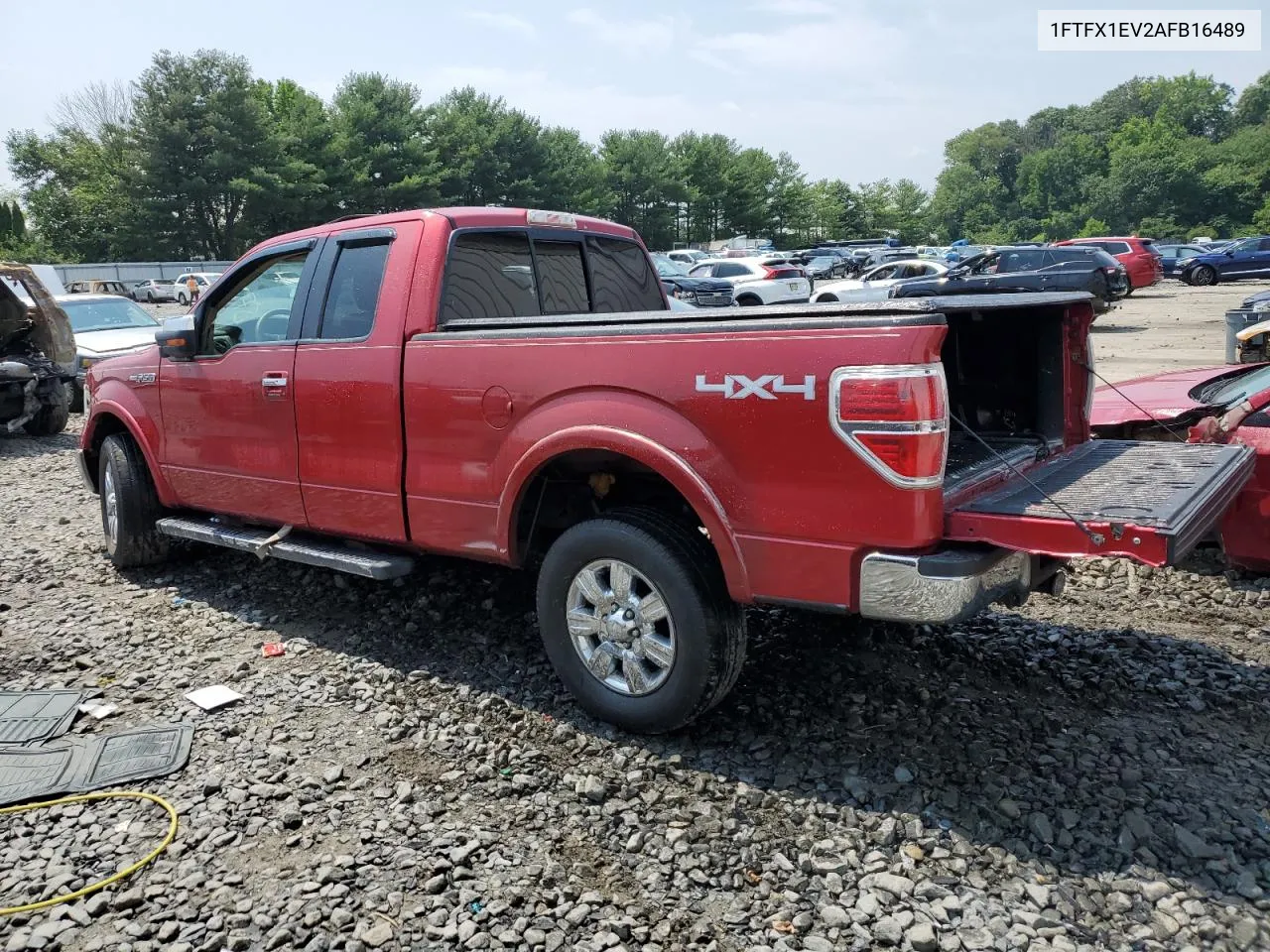 2010 Ford F150 Super Cab VIN: 1FTFX1EV2AFB16489 Lot: 63010644