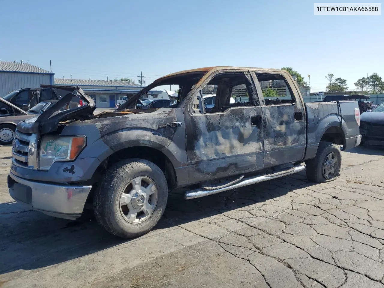 2010 Ford F150 Supercrew VIN: 1FTEW1C81AKA66588 Lot: 63885484