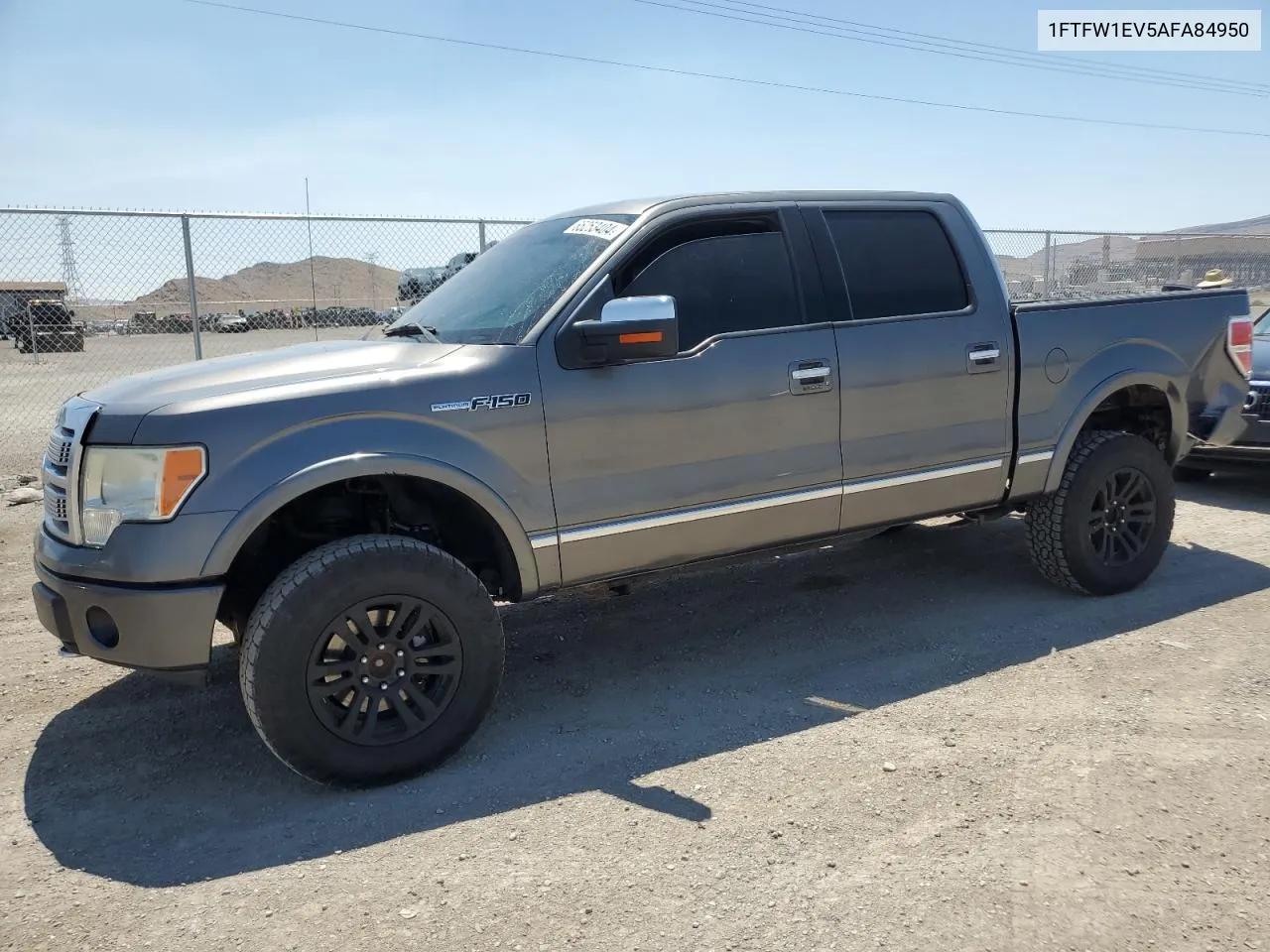 1FTFW1EV5AFA84950 2010 Ford F150 Supercrew