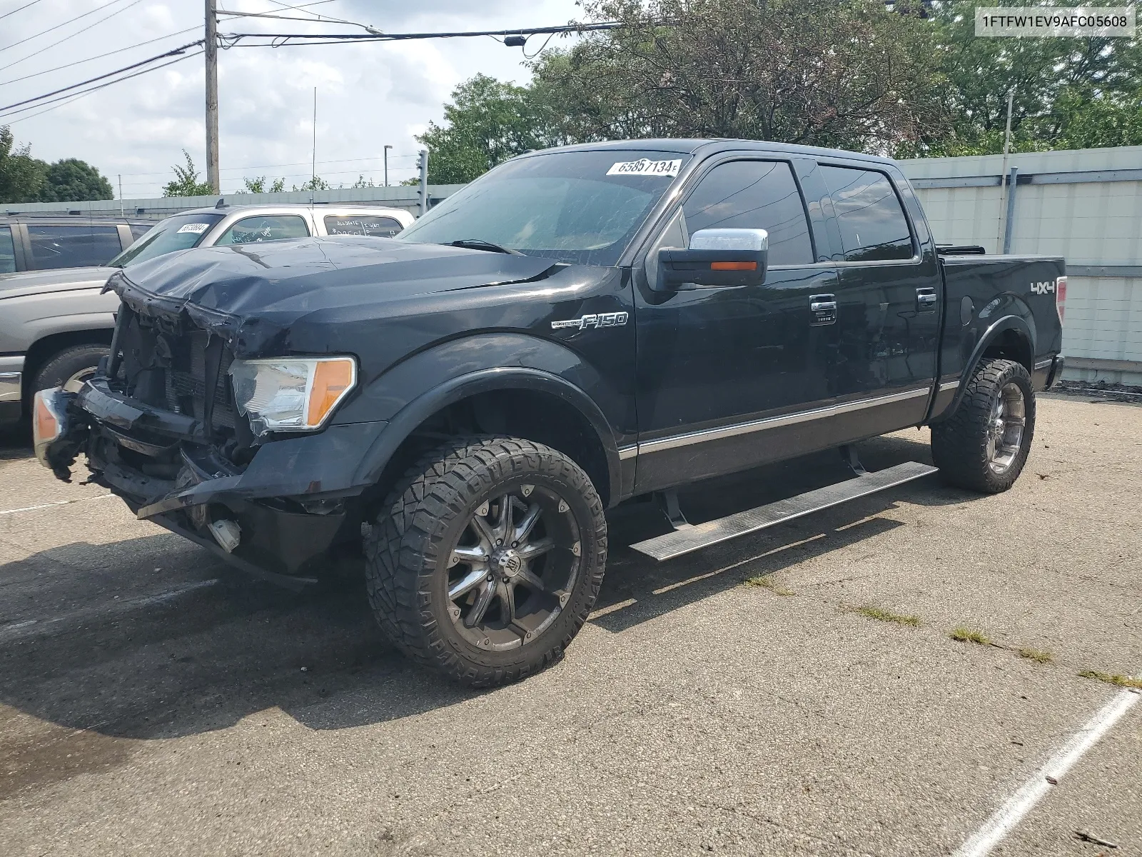 2010 Ford F150 Supercrew VIN: 1FTFW1EV9AFC05608 Lot: 65857134