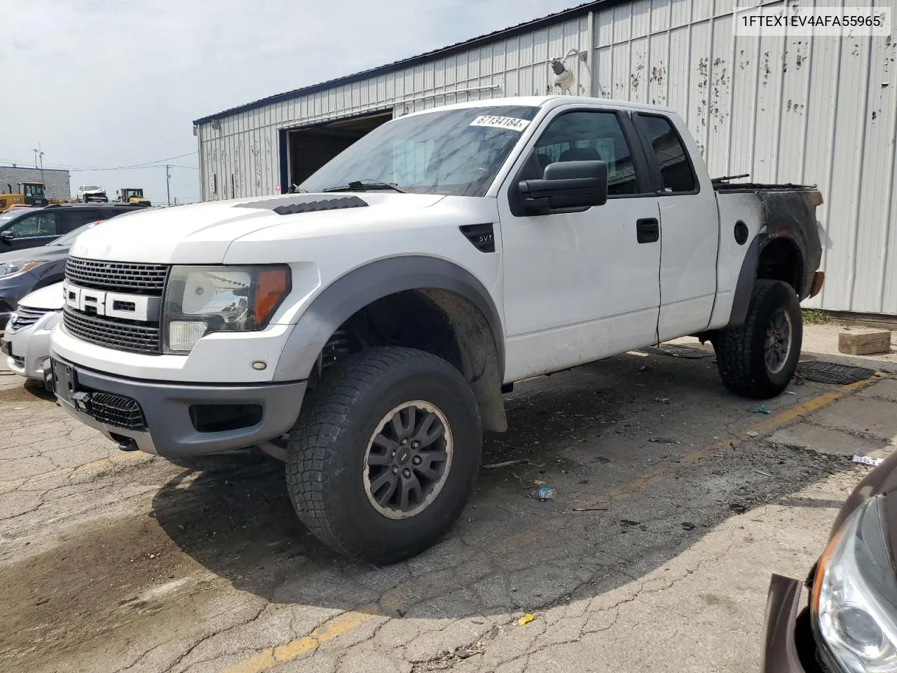 2010 Ford F150 Super Cab VIN: 1FTEX1EV4AFA55965 Lot: 67134184