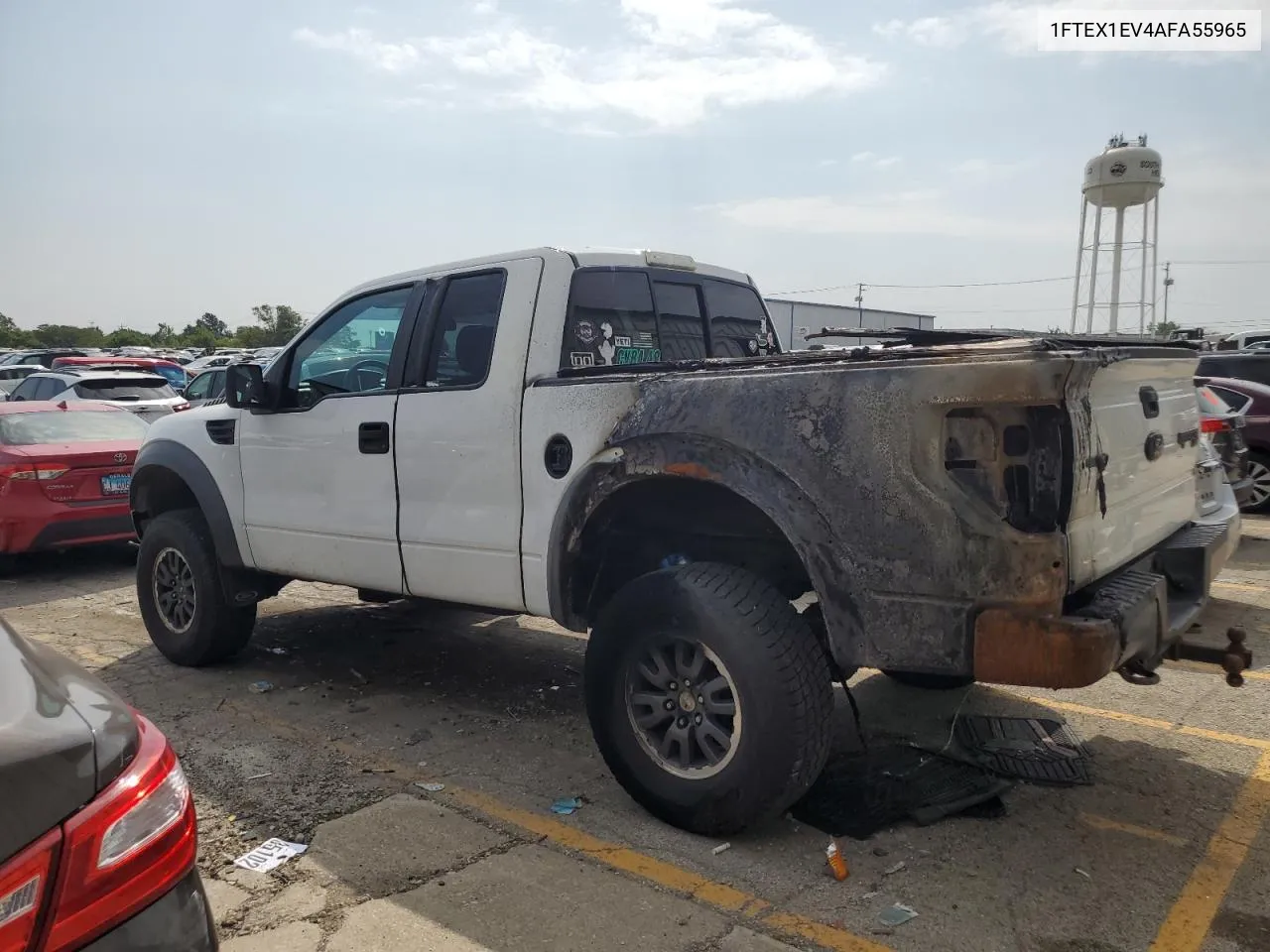 1FTEX1EV4AFA55965 2010 Ford F150 Super Cab