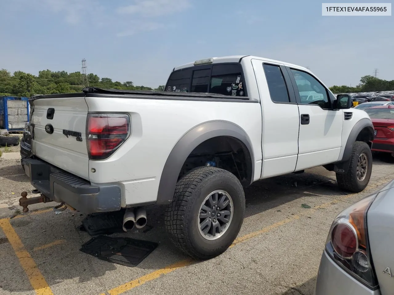 2010 Ford F150 Super Cab VIN: 1FTEX1EV4AFA55965 Lot: 67134184