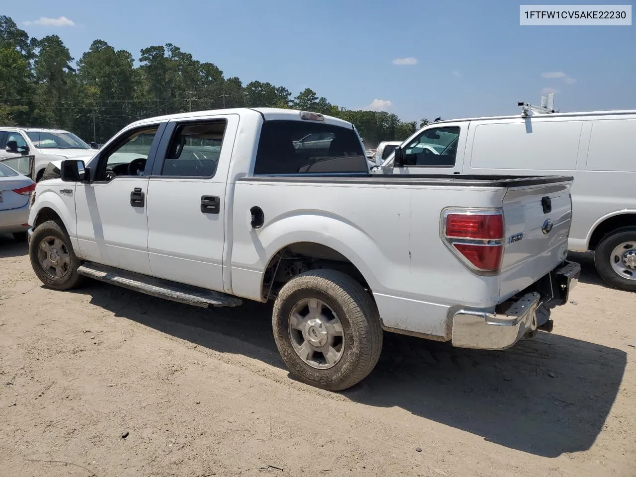 1FTFW1CV5AKE22230 2010 Ford F150 Supercrew