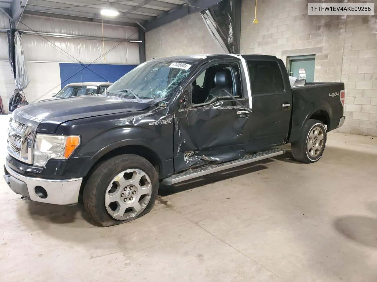 2010 Ford F150 Supercrew VIN: 1FTFW1EV4AKE09286 Lot: 67408984