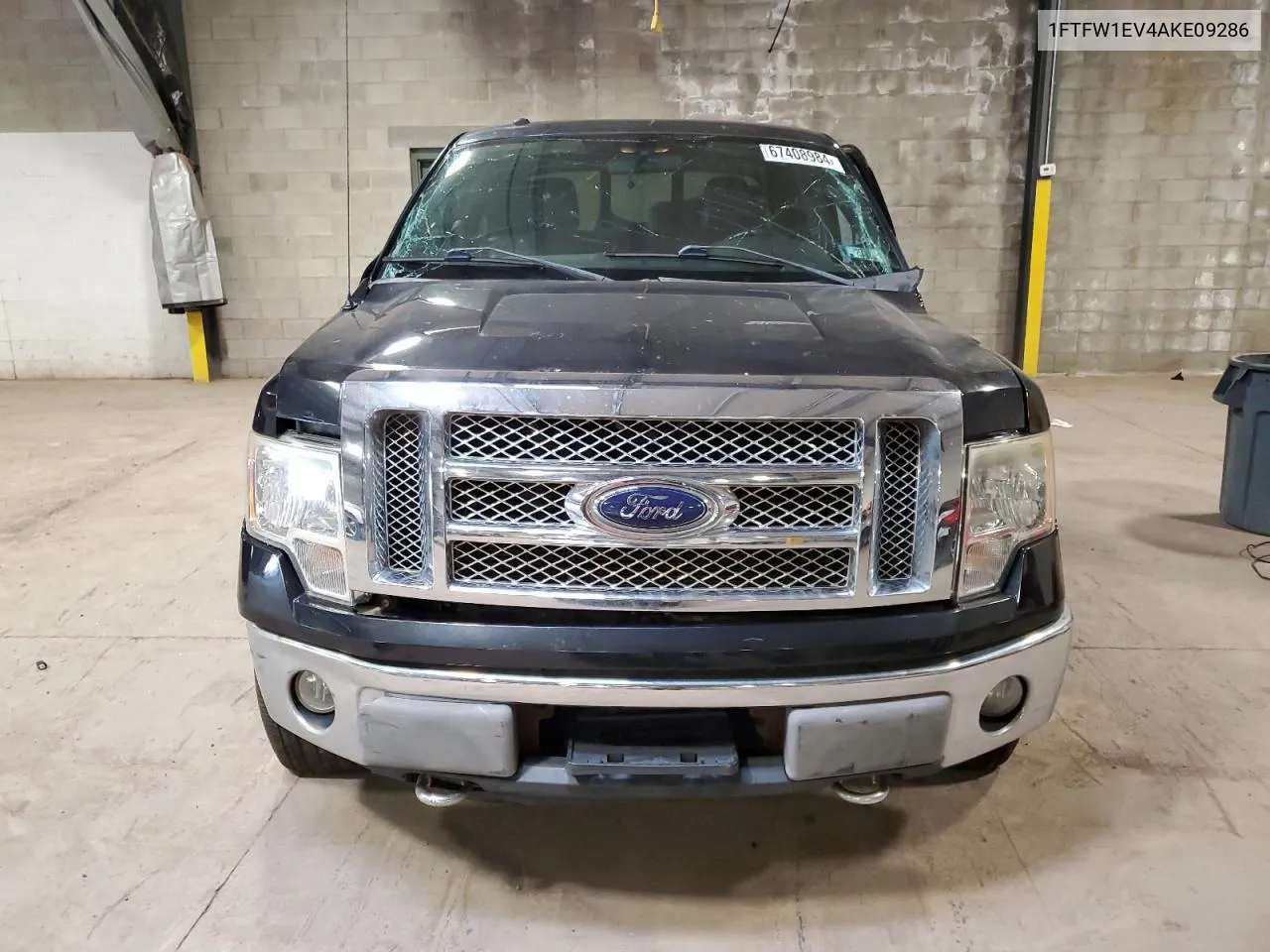 1FTFW1EV4AKE09286 2010 Ford F150 Supercrew