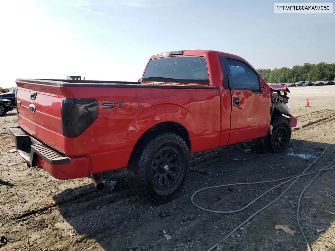 2010 Ford F150 VIN: 1FTMF1E80AKA97050 Lot: 67721994