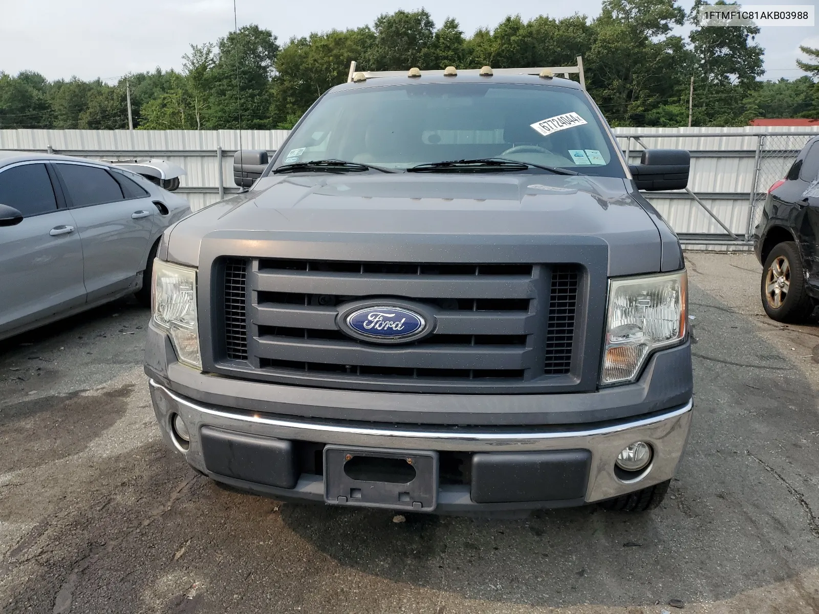 2010 Ford F150 VIN: 1FTMF1C81AKB03988 Lot: 67724044