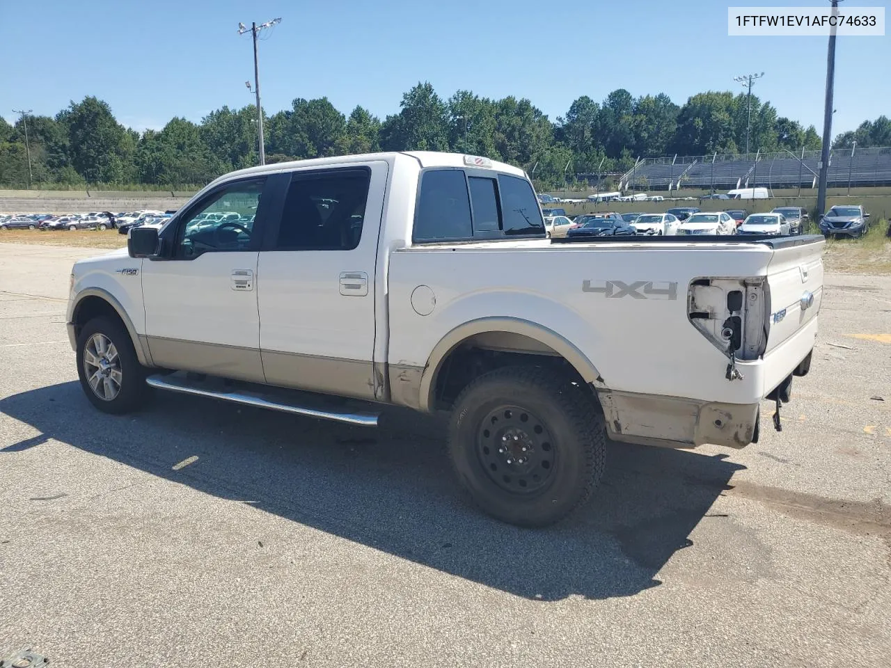 1FTFW1EV1AFC74633 2010 Ford F150 Supercrew