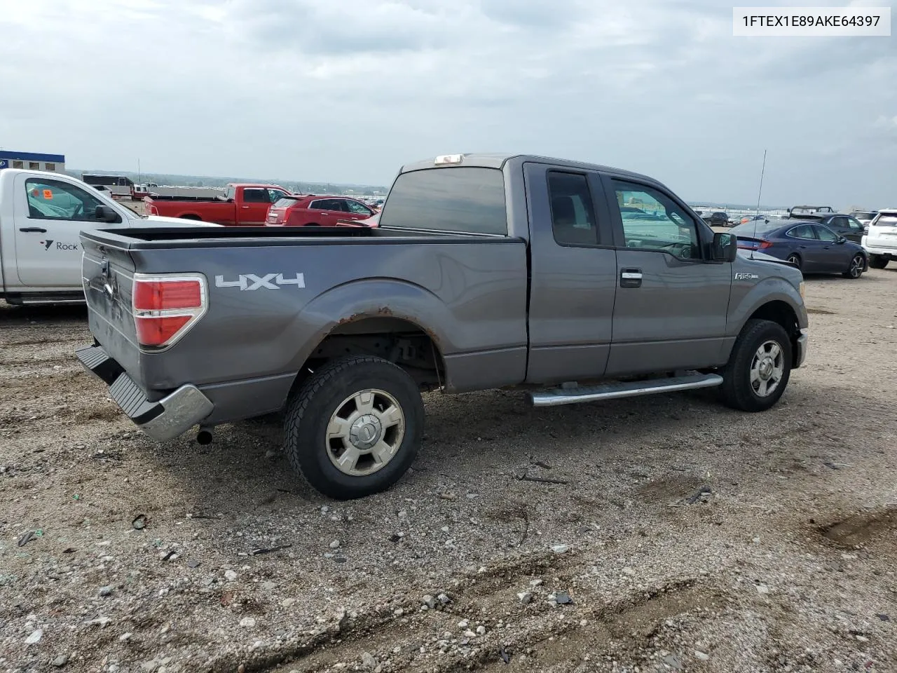 1FTEX1E89AKE64397 2010 Ford F150 Super Cab