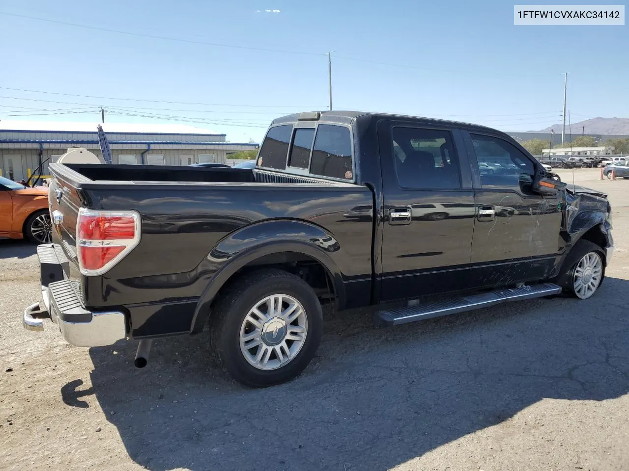 1FTFW1CVXAKC34142 2010 Ford F150 Supercrew