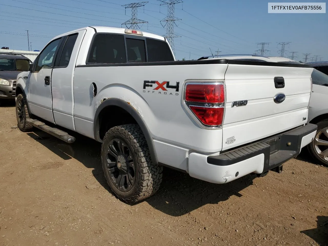 2010 Ford F150 Super Cab VIN: 1FTFX1EV0AFB75556 Lot: 68190984