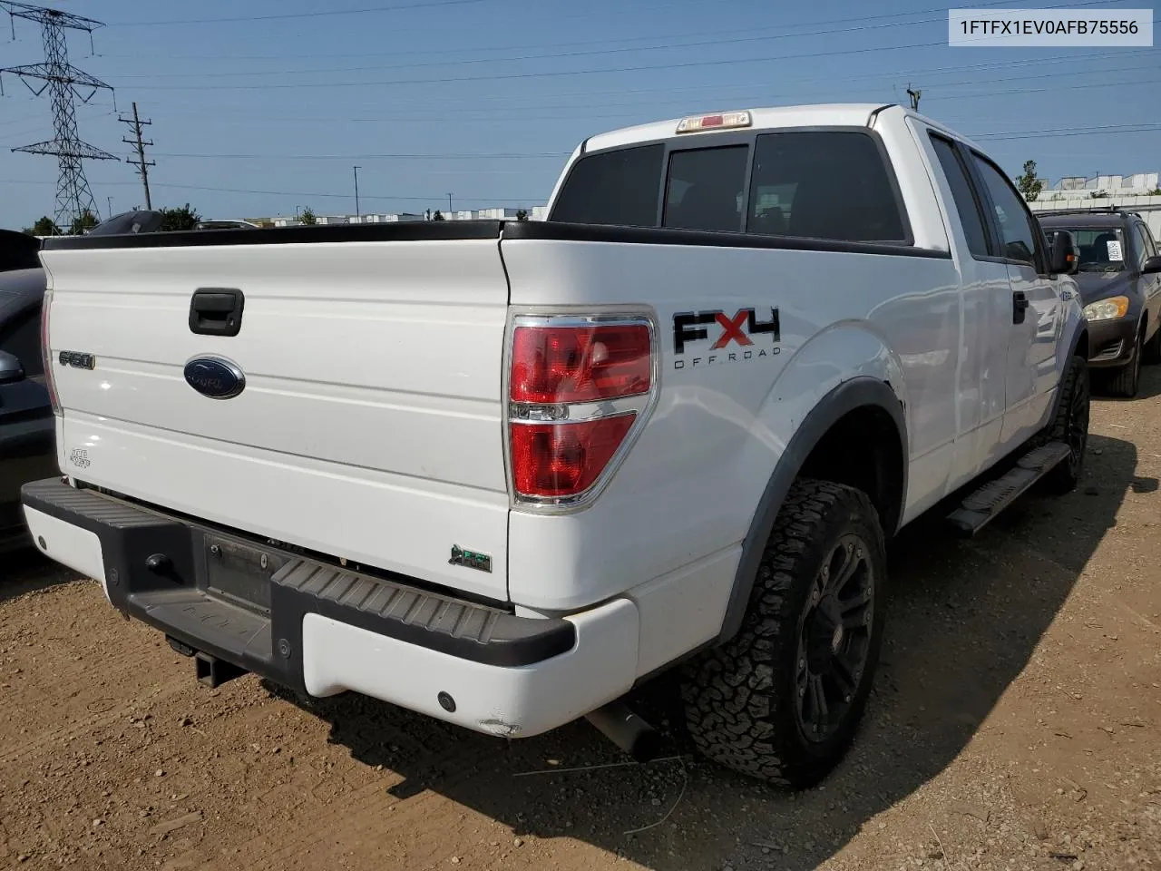 1FTFX1EV0AFB75556 2010 Ford F150 Super Cab