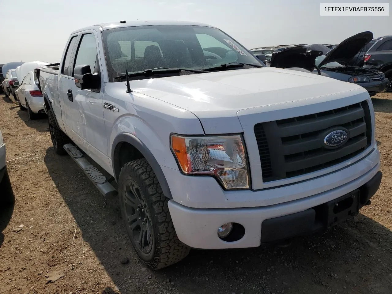 2010 Ford F150 Super Cab VIN: 1FTFX1EV0AFB75556 Lot: 68190984