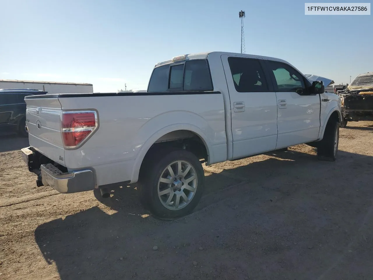 2010 Ford F150 Supercrew VIN: 1FTFW1CV8AKA27586 Lot: 68515354