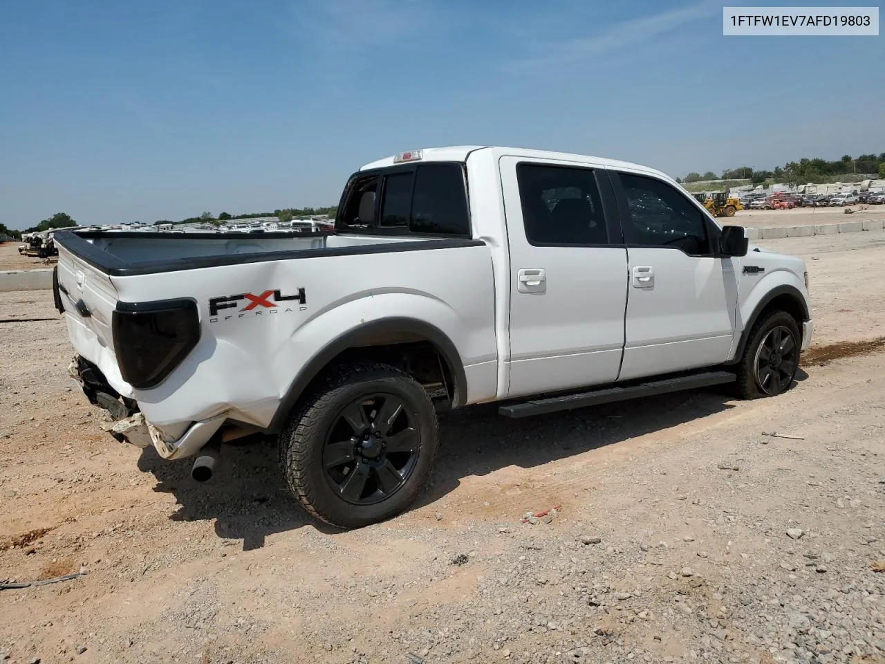 2010 Ford F150 Supercrew VIN: 1FTFW1EV7AFD19803 Lot: 68659054