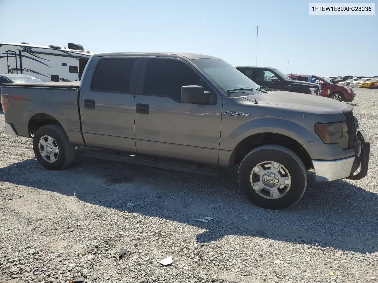 2010 Ford F150 Supercrew VIN: 1FTEW1E89AFC28036 Lot: 68711964