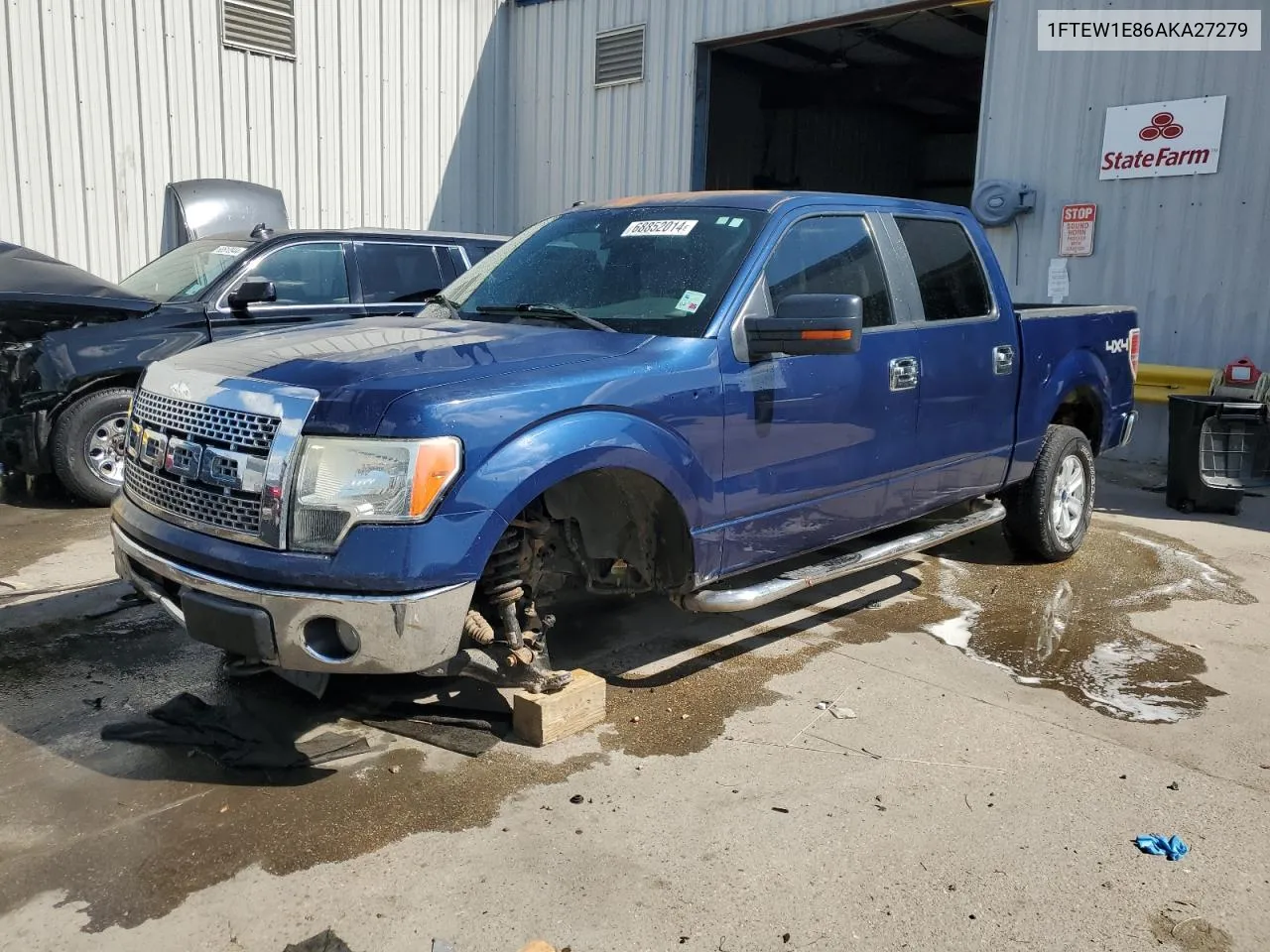 2010 Ford F150 Supercrew VIN: 1FTEW1E86AKA27279 Lot: 68852014