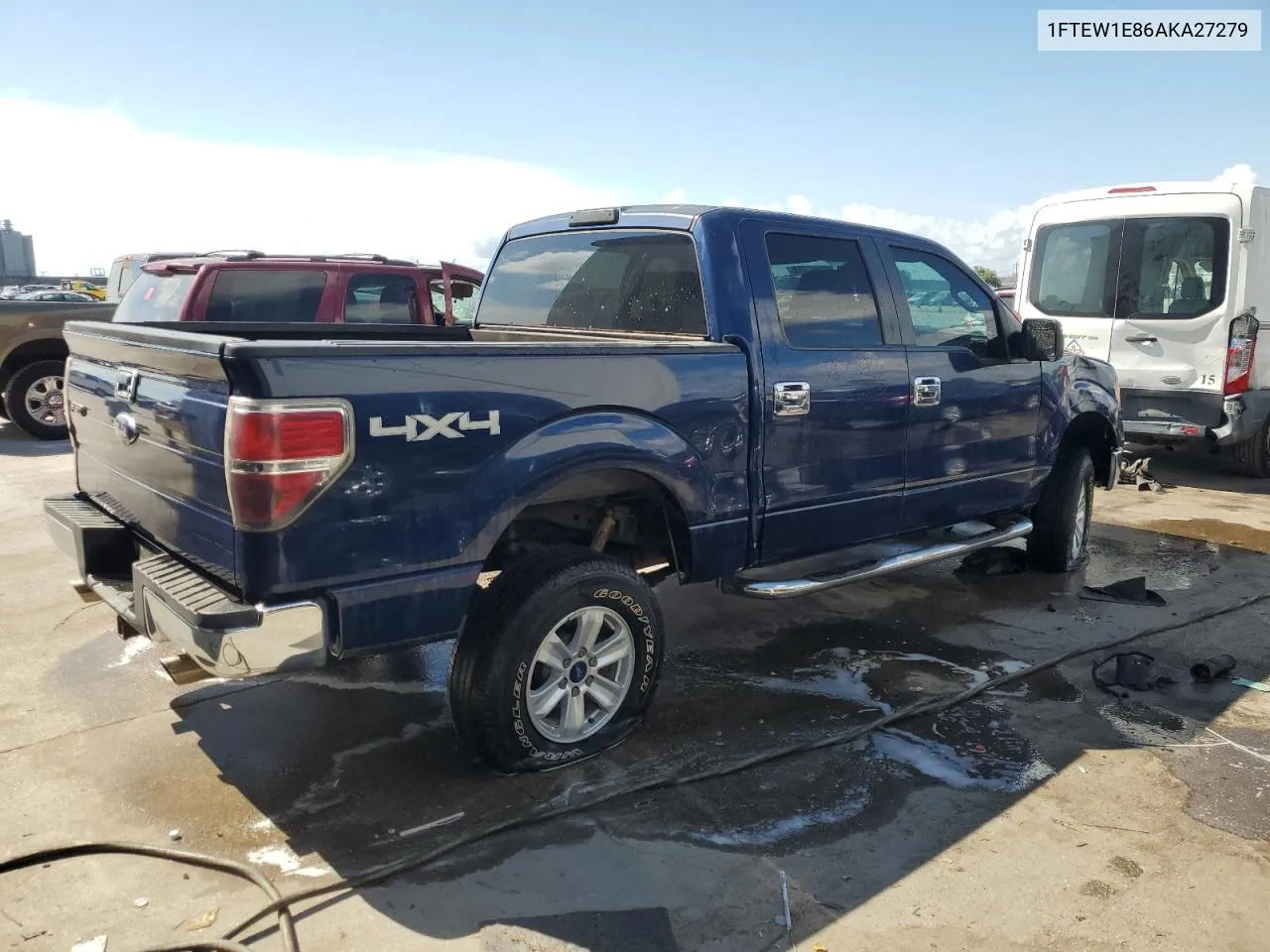 2010 Ford F150 Supercrew VIN: 1FTEW1E86AKA27279 Lot: 68852014