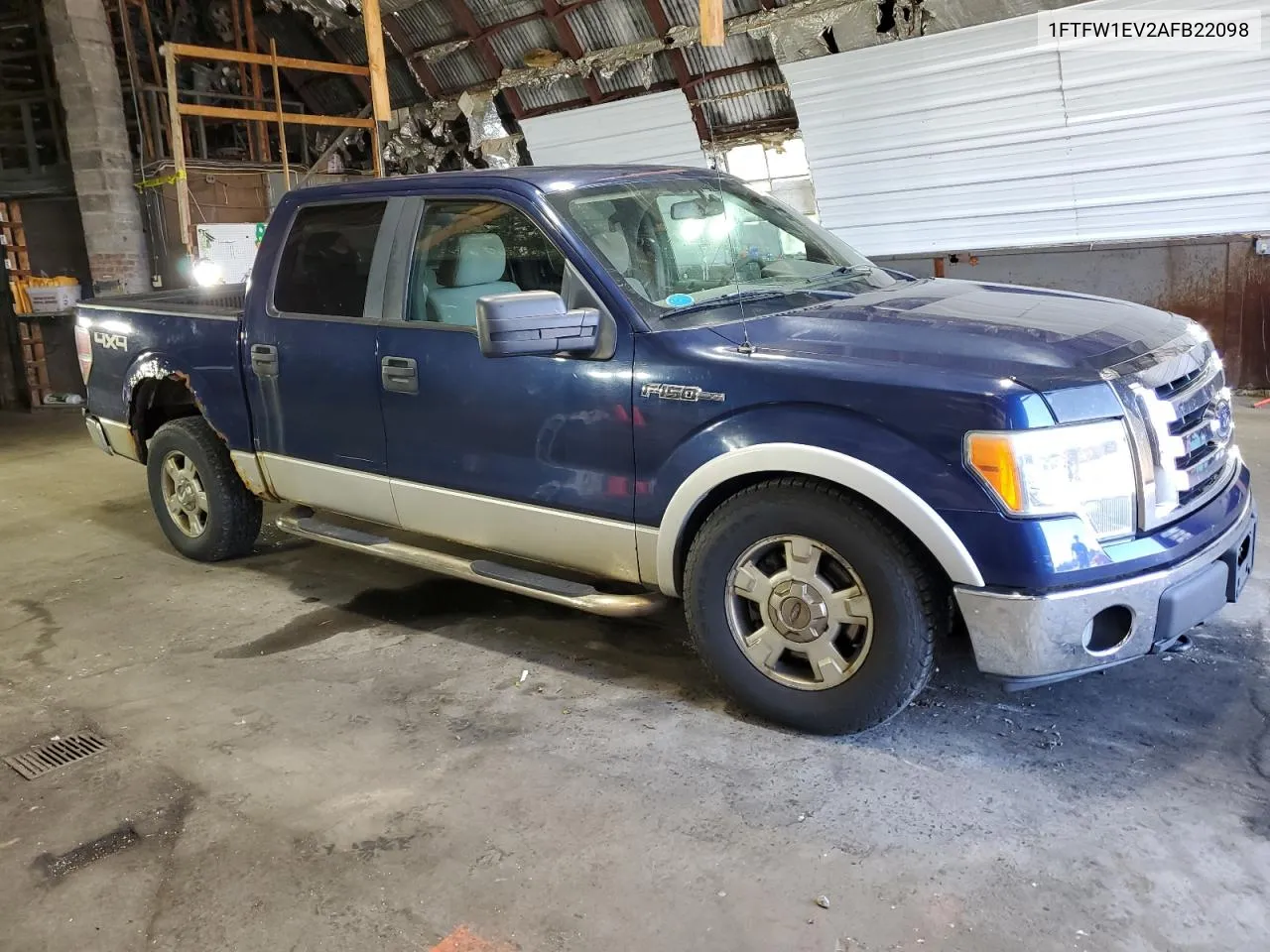 2010 Ford F150 Supercrew VIN: 1FTFW1EV2AFB22098 Lot: 69465284