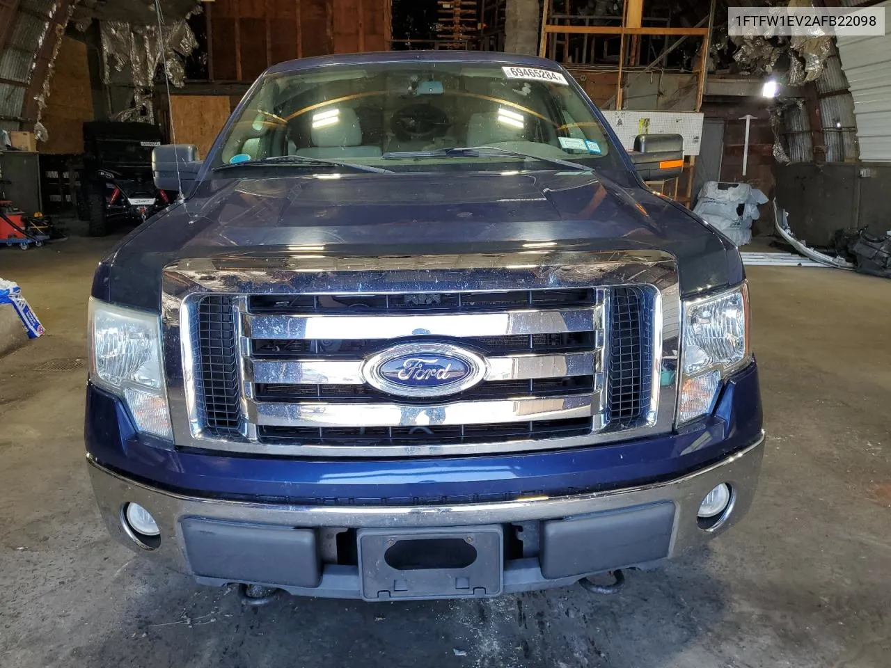 2010 Ford F150 Supercrew VIN: 1FTFW1EV2AFB22098 Lot: 69465284