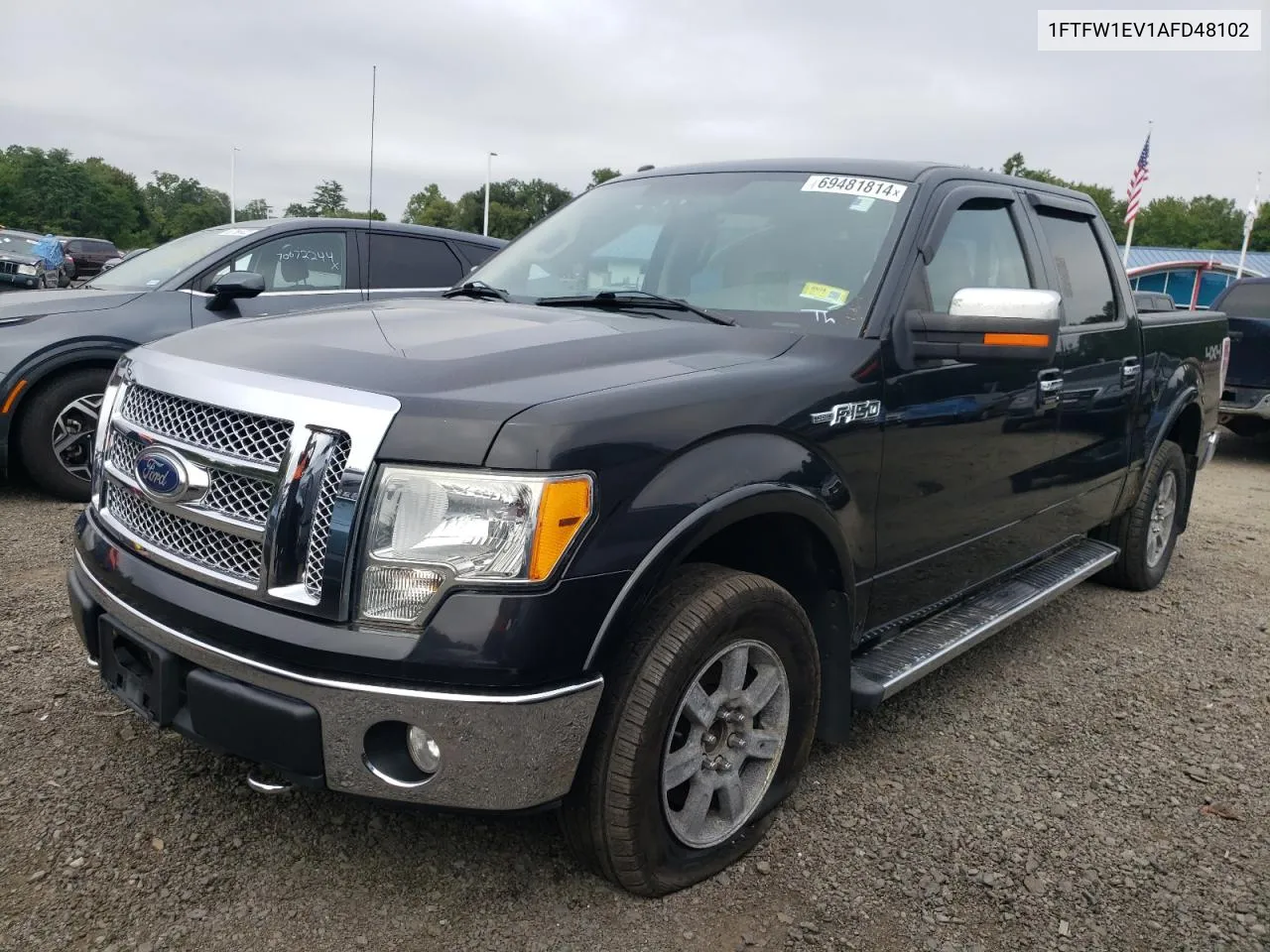 2010 Ford F150 Supercrew VIN: 1FTFW1EV1AFD48102 Lot: 69481814