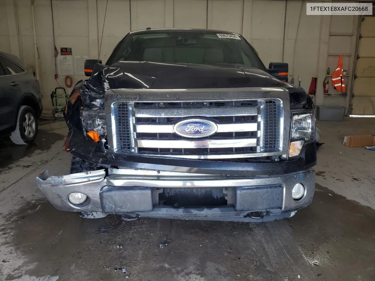 2010 Ford F150 Super Cab VIN: 1FTEX1E8XAFC20668 Lot: 69673434