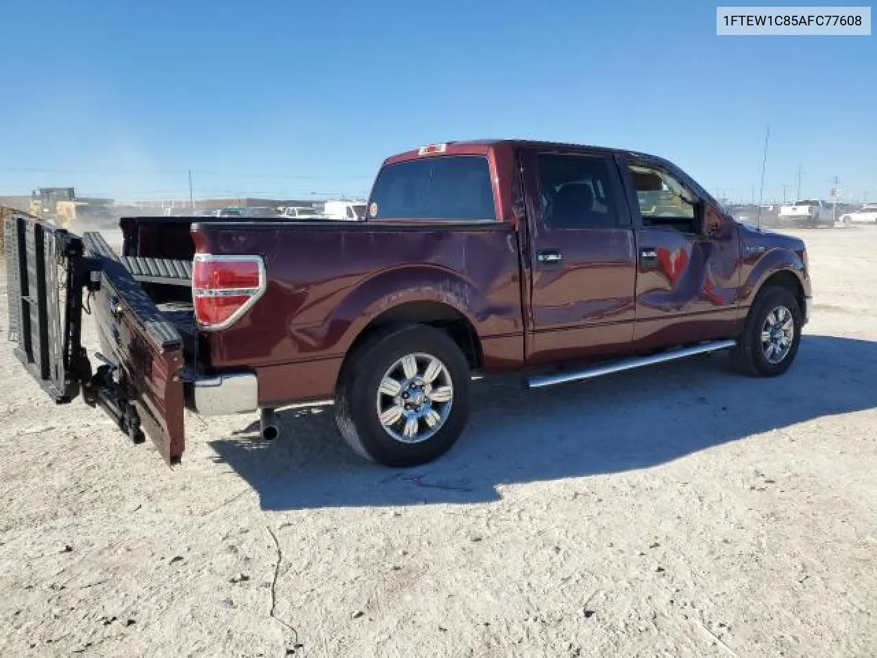 2010 Ford F150 Supercrew VIN: 1FTEW1C85AFC77608 Lot: 69709974