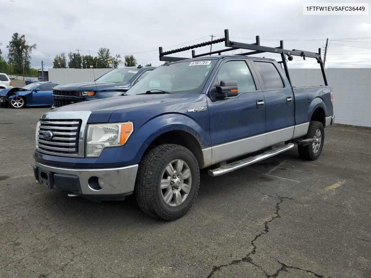 2010 Ford F150 Supercrew VIN: 1FTFW1EV5AFC36449 Lot: 69901784