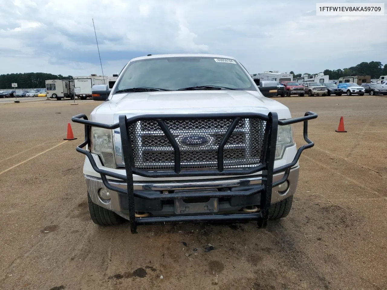 2010 Ford F150 Supercrew VIN: 1FTFW1EV8AKA59709 Lot: 69950104