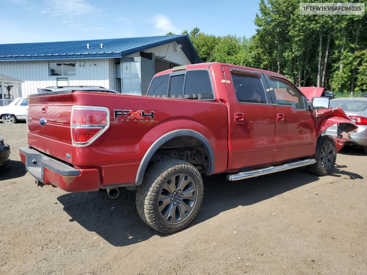 2010 Ford F150 Supercrew VIN: 1FTFW1EV5AFC86235 Lot: 69970234