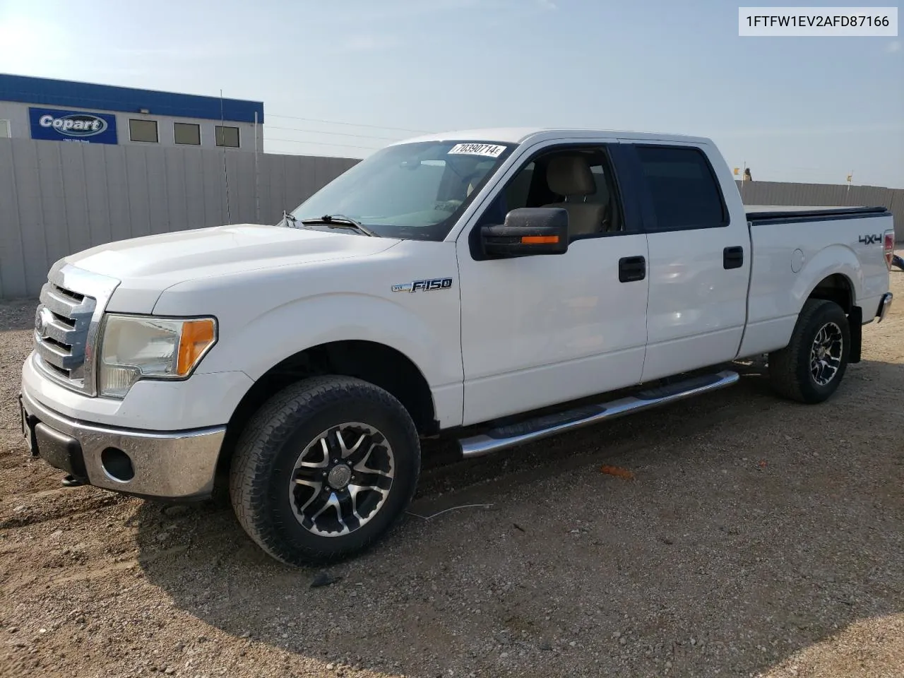 1FTFW1EV2AFD87166 2010 Ford F150 Supercrew