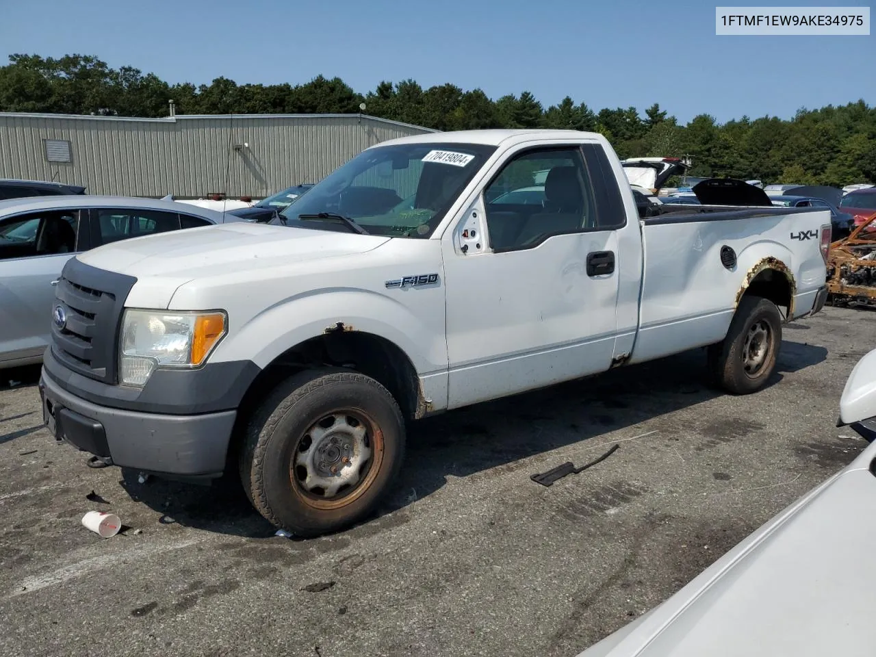 2010 Ford F150 VIN: 1FTMF1EW9AKE34975 Lot: 70419804