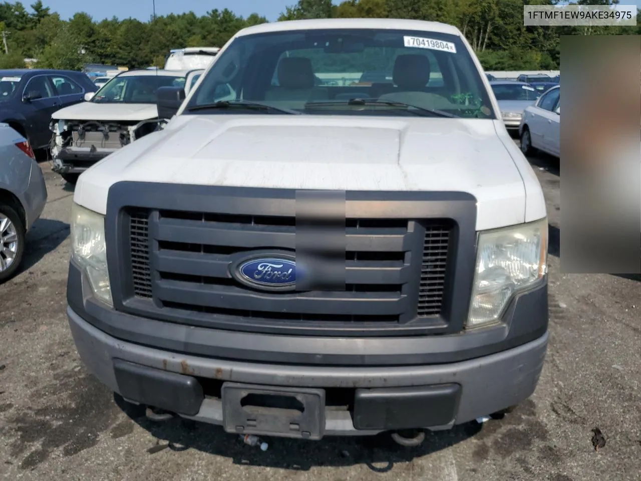 2010 Ford F150 VIN: 1FTMF1EW9AKE34975 Lot: 70419804