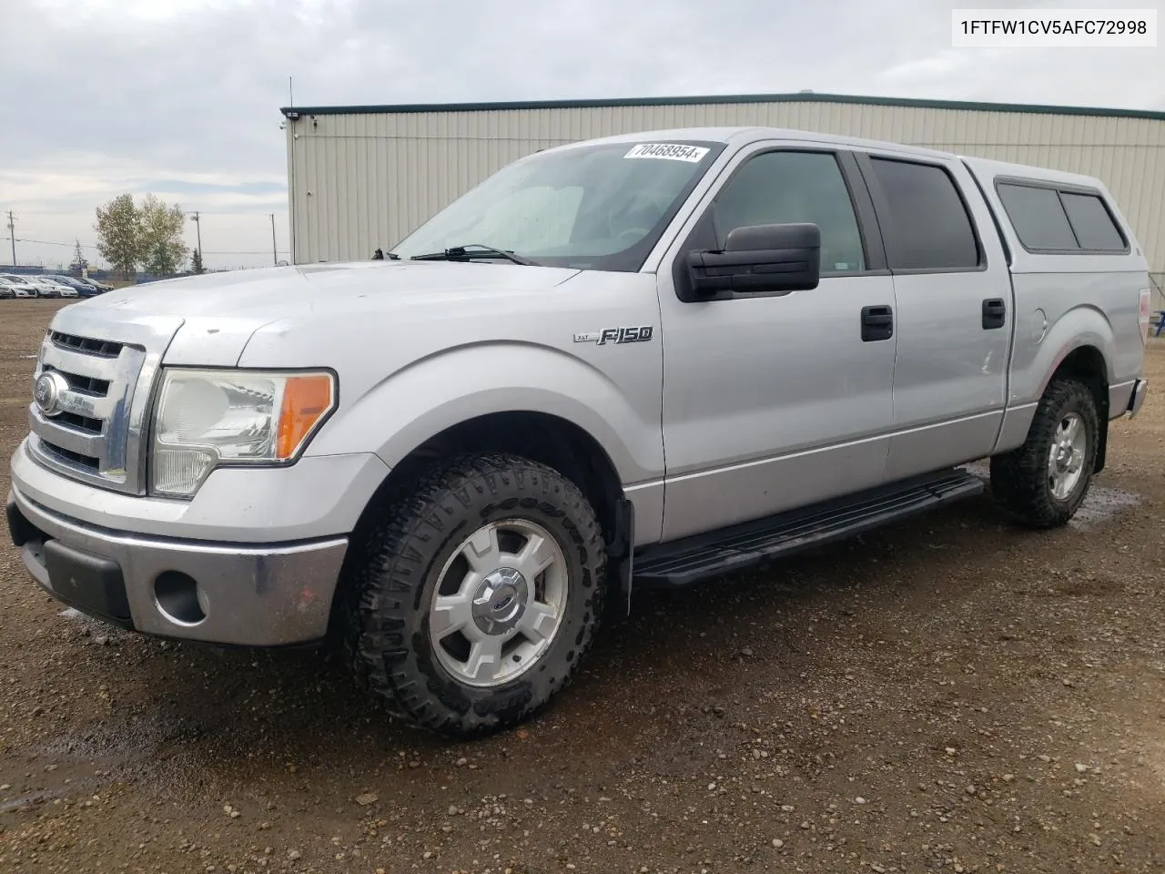 2010 Ford F150 Supercrew VIN: 1FTFW1CV5AFC72998 Lot: 70468954