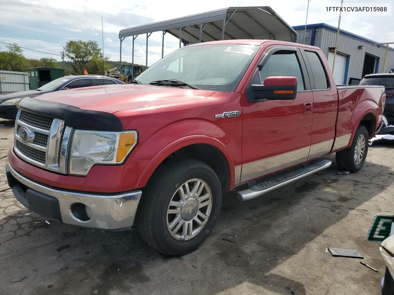 2010 Ford F150 Super Cab VIN: 1FTFX1CV3AFD15988 Lot: 70586014