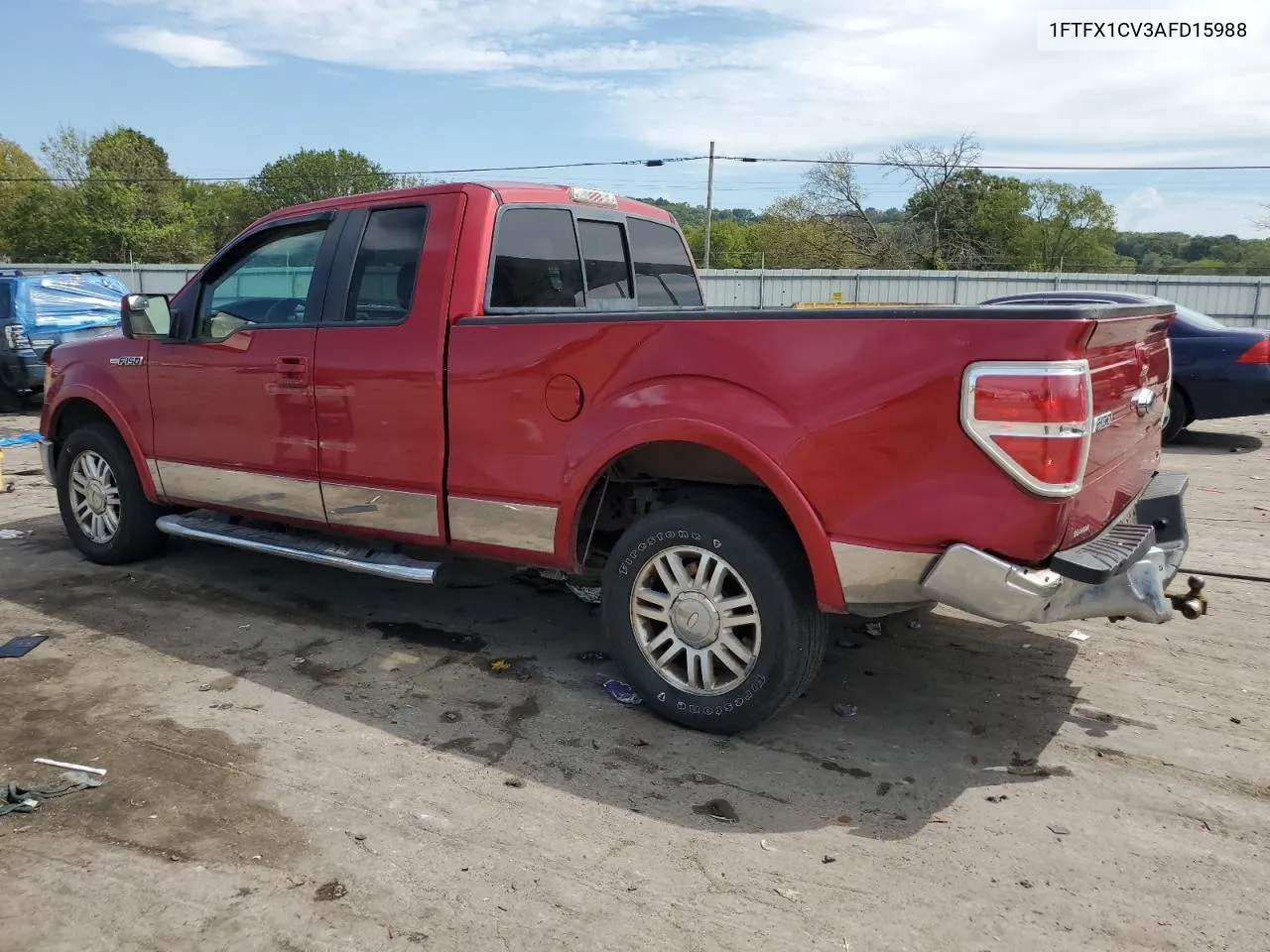 2010 Ford F150 Super Cab VIN: 1FTFX1CV3AFD15988 Lot: 70586014