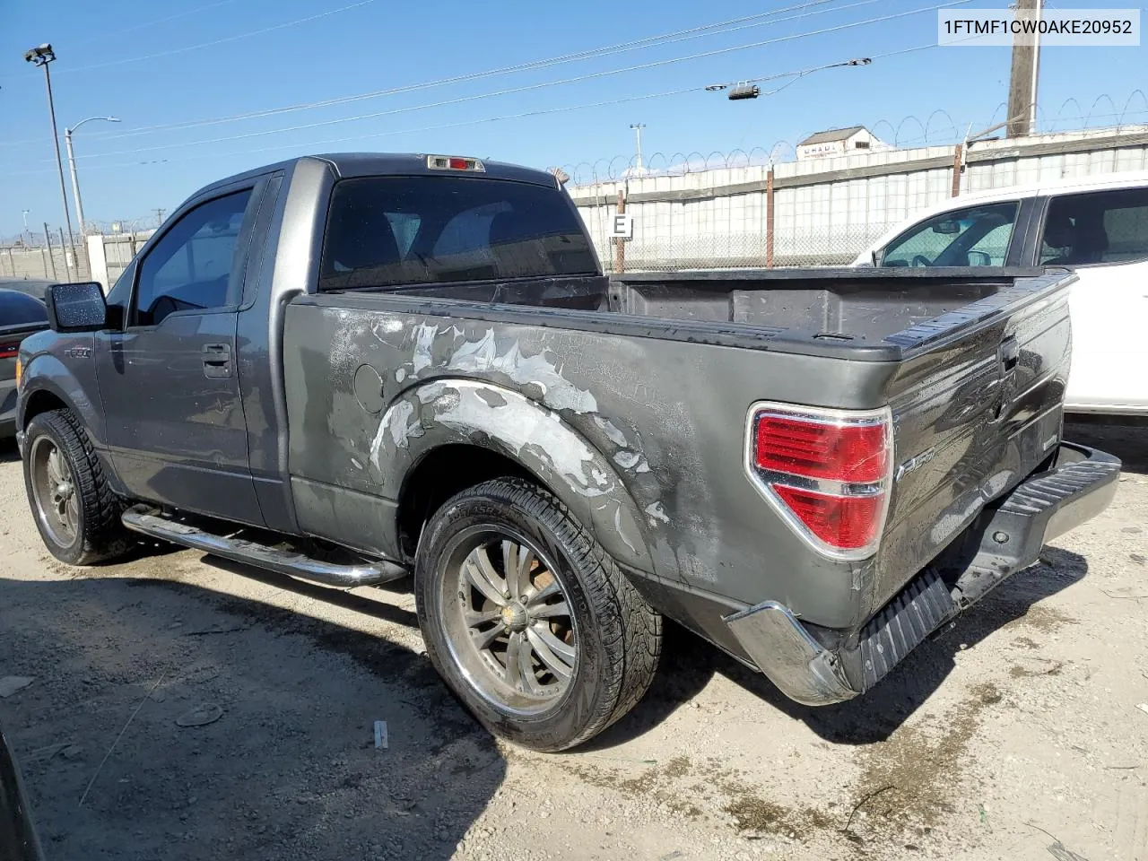 1FTMF1CW0AKE20952 2010 Ford F150