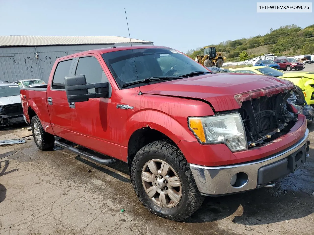 2010 Ford F150 Supercrew VIN: 1FTFW1EVXAFC99675 Lot: 70905754