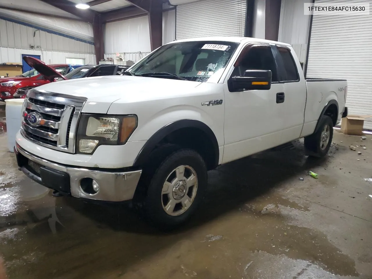 2010 Ford F150 Super Cab VIN: 1FTEX1E84AFC15630 Lot: 71118734