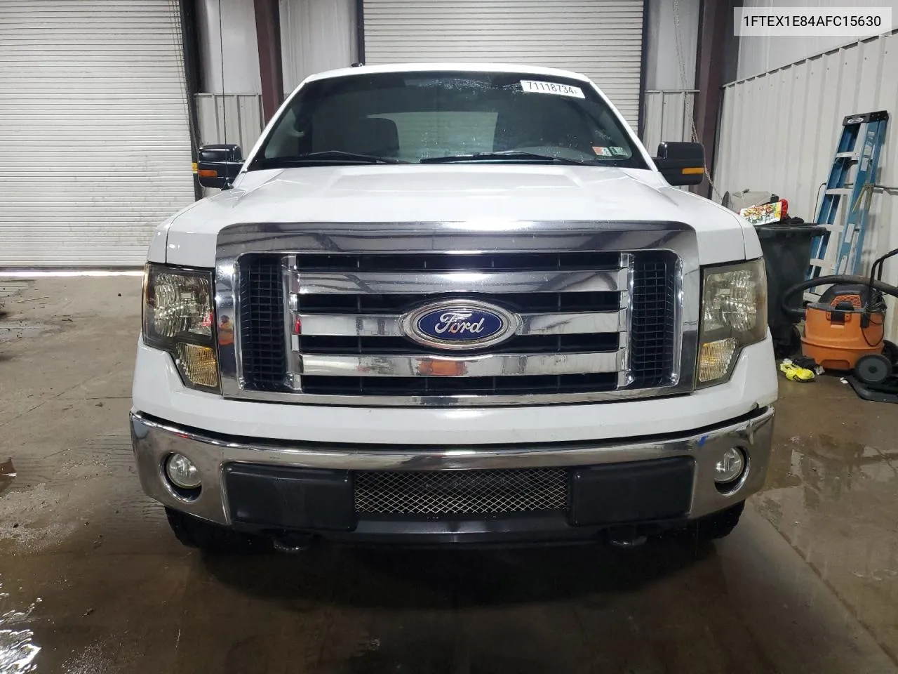 2010 Ford F150 Super Cab VIN: 1FTEX1E84AFC15630 Lot: 71118734