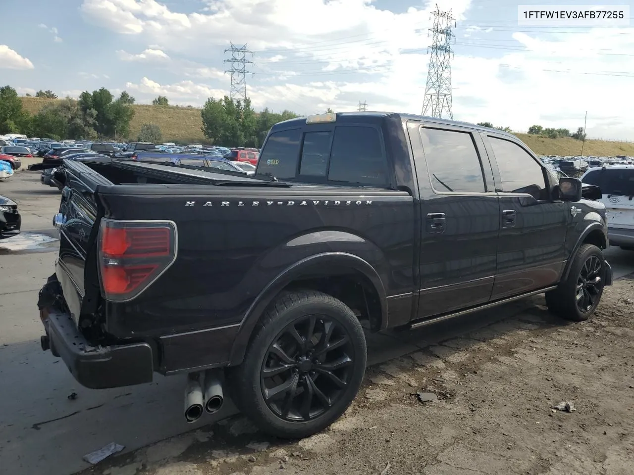 2010 Ford F150 Supercrew VIN: 1FTFW1EV3AFB77255 Lot: 71119384