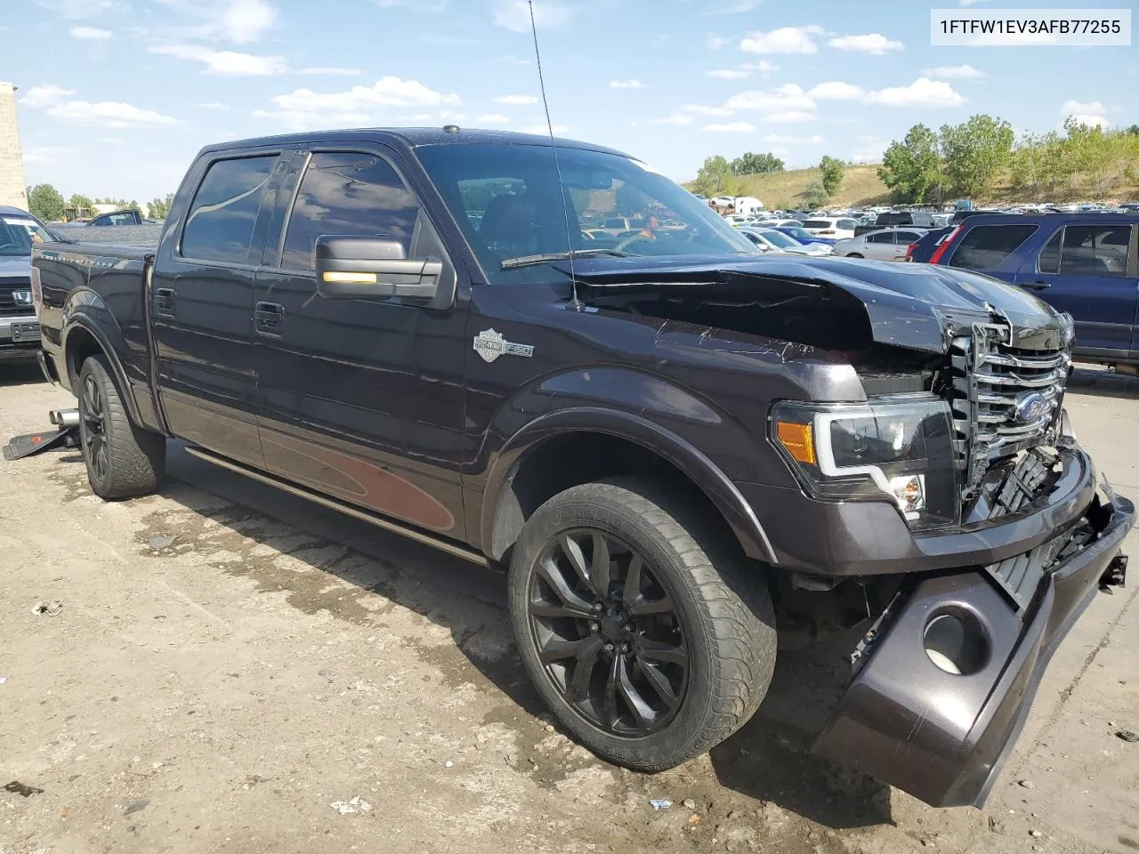 2010 Ford F150 Supercrew VIN: 1FTFW1EV3AFB77255 Lot: 71119384