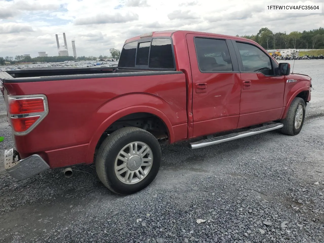 1FTFW1CV4AFC35604 2010 Ford F150 Supercrew