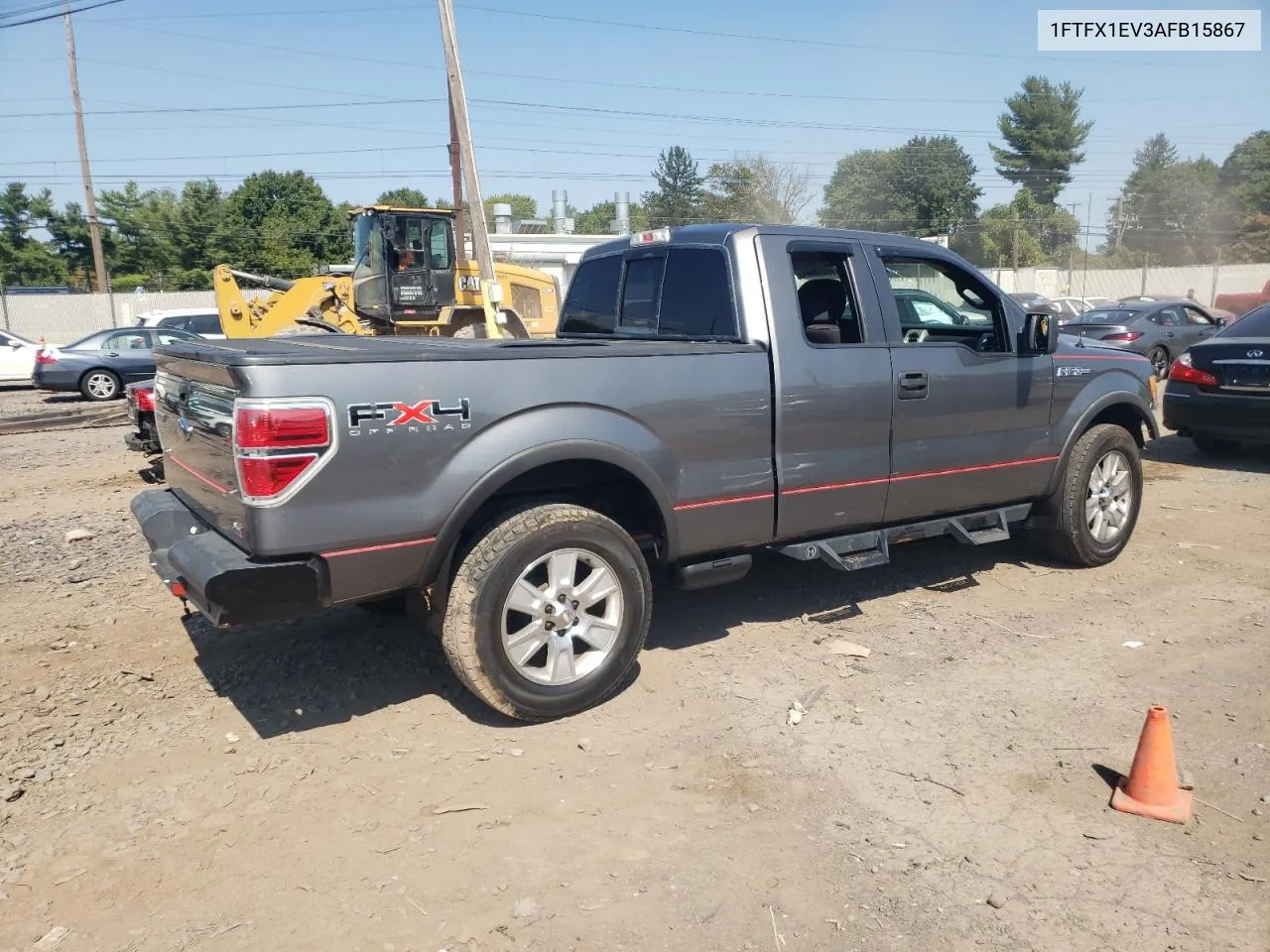 2010 Ford F150 Super Cab VIN: 1FTFX1EV3AFB15867 Lot: 71251674