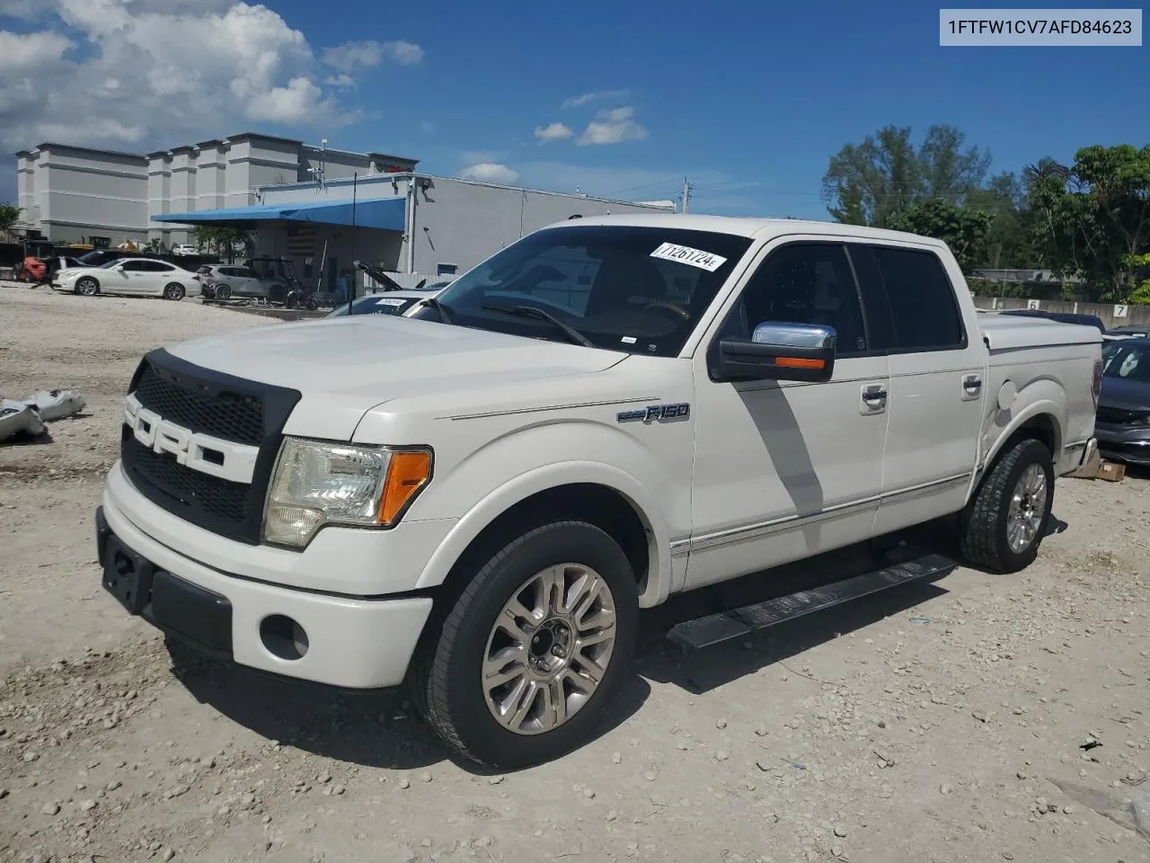 2010 Ford F150 Supercrew VIN: 1FTFW1CV7AFD84623 Lot: 71261724