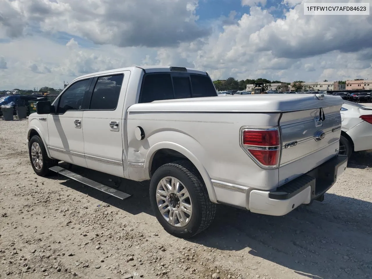 2010 Ford F150 Supercrew VIN: 1FTFW1CV7AFD84623 Lot: 71261724